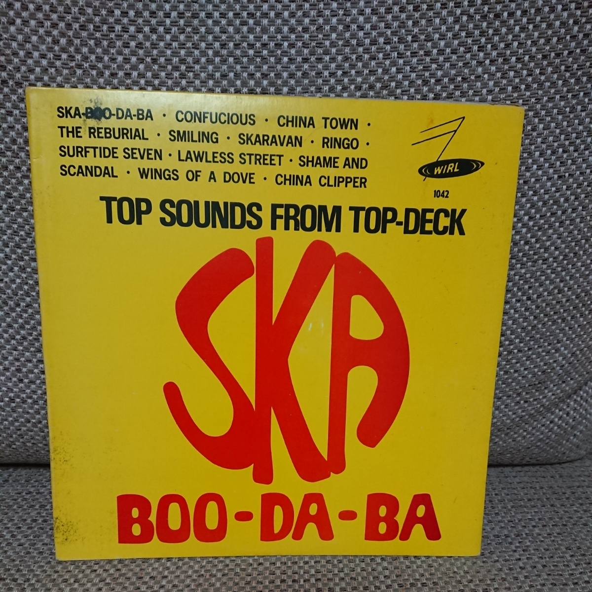 The Skatalites Ska BooDaBa Top Sounds From Top Deck jamaica ska LP