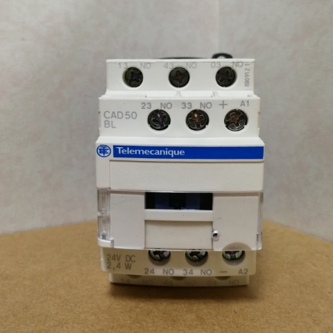 複数あり SCHNEIDER CAD50BL 24V 10A 5回路 5a接点 接触器 電磁開閉器 マグネットスイッチ コントロール リレー ...