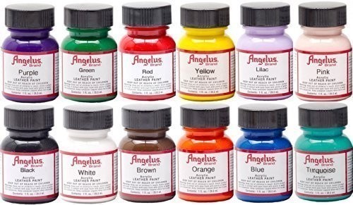 新品 Angelus Acrylic Leather Paint Starter Kit by Angelus [並行輸入品] 送料無料
