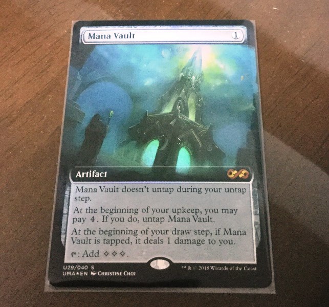 UMA】 アルティメットマスターズ 魔力の櫃 Mana Vault Foil 【ボックス