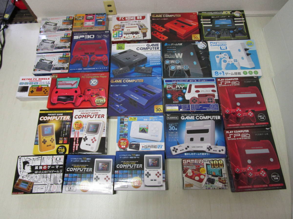 動作未確認】レトロゲーム機・ソフト 大量まとめ売りセット（ジャンク