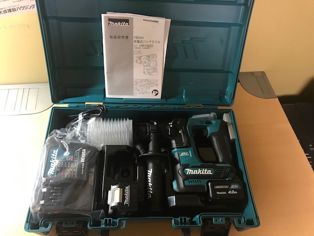 HR166DSMX マキタ 10.8V 充電式ハンマドリル 16mm 充電器 16mm充電式 