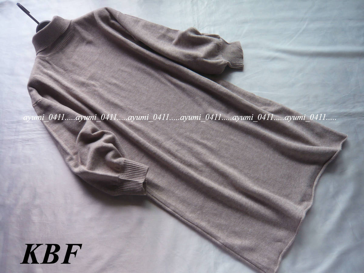 定番，品質保証 ＫＢＦアーバンリサーチ/ベージュ タートルニットワンピース/ワンサイズ/URBAN RESEARCH(ワンピース)｜売買されたオークション情報、yahooの商品情報をアーカイブ公開 - オークファン 女性用