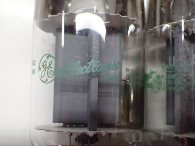 未使用開封品】GENERAL ELECTRIC GE 真空管 6550/X 2本（2） ▽ 5503F