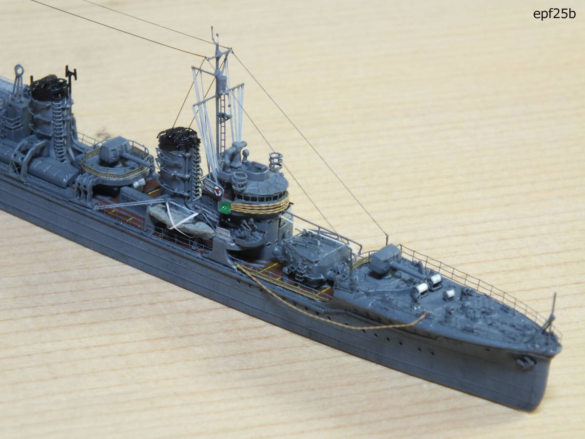 日本海軍 駆逐艦 睦月 1/700 精密完成品 1942 日本海軍 駆逐艦 睦月