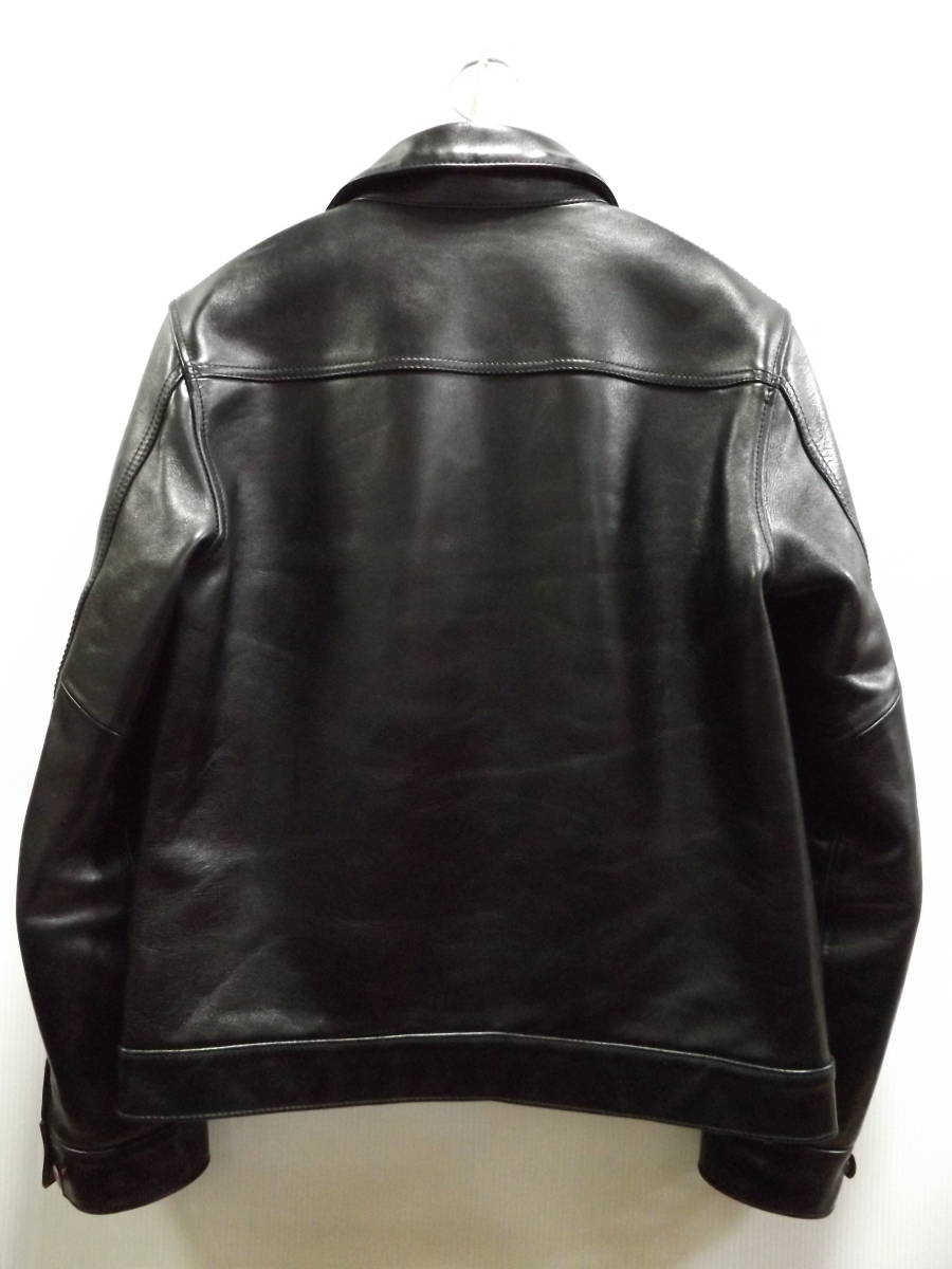 69】 定価10万 Y'2 LEATHER ホースハイド 1st Gジャン Type ライダース