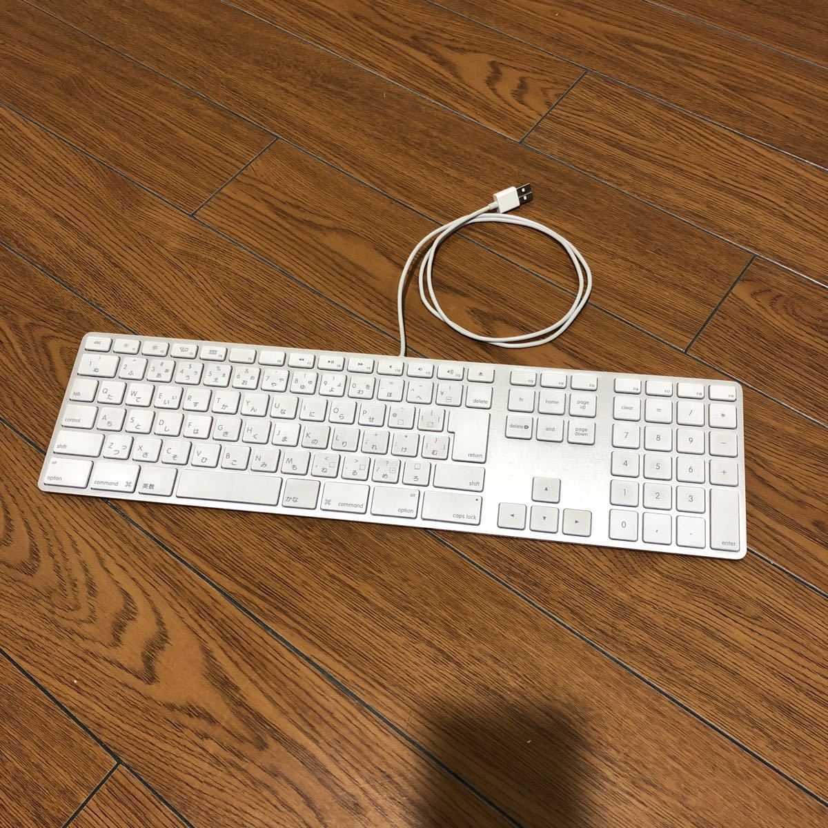 Apple 純正 Keyboard A1243 有線 キーボード 本体 箱付き 【公式通販】