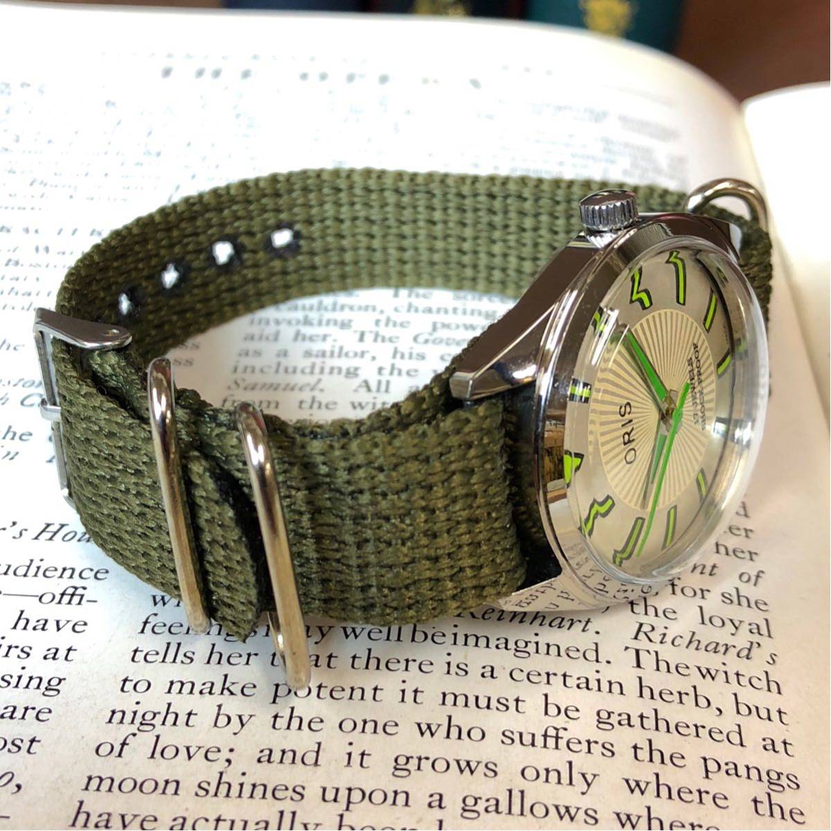 ☆ 極美品 ☆ ORIS 17石 SHOCK PROOF オリス ビンテージ 腕時計 OH済 