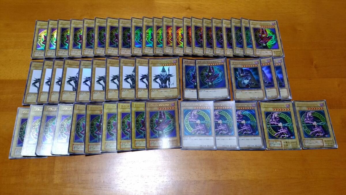 激安大特価，豊富な 遊戯王引退まとめ売り ブラック マジシャン 初期版：スーパーレア以上 全品日本語版50枚セット 遊戯王愛好家必見 クリスマス企画(セット、まとめ売り)｜売買されたオークション情報、yahoo まとめ売り