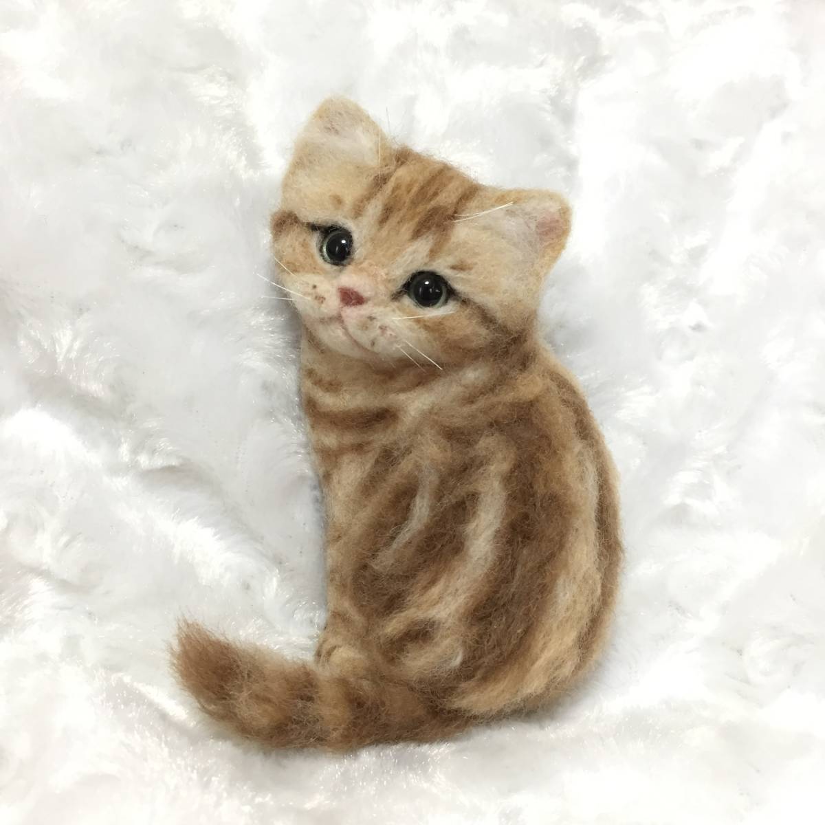 猫 羊毛フェルト chico＊ FELTPET ATELIER HIRO ＊chico＊ 羊毛