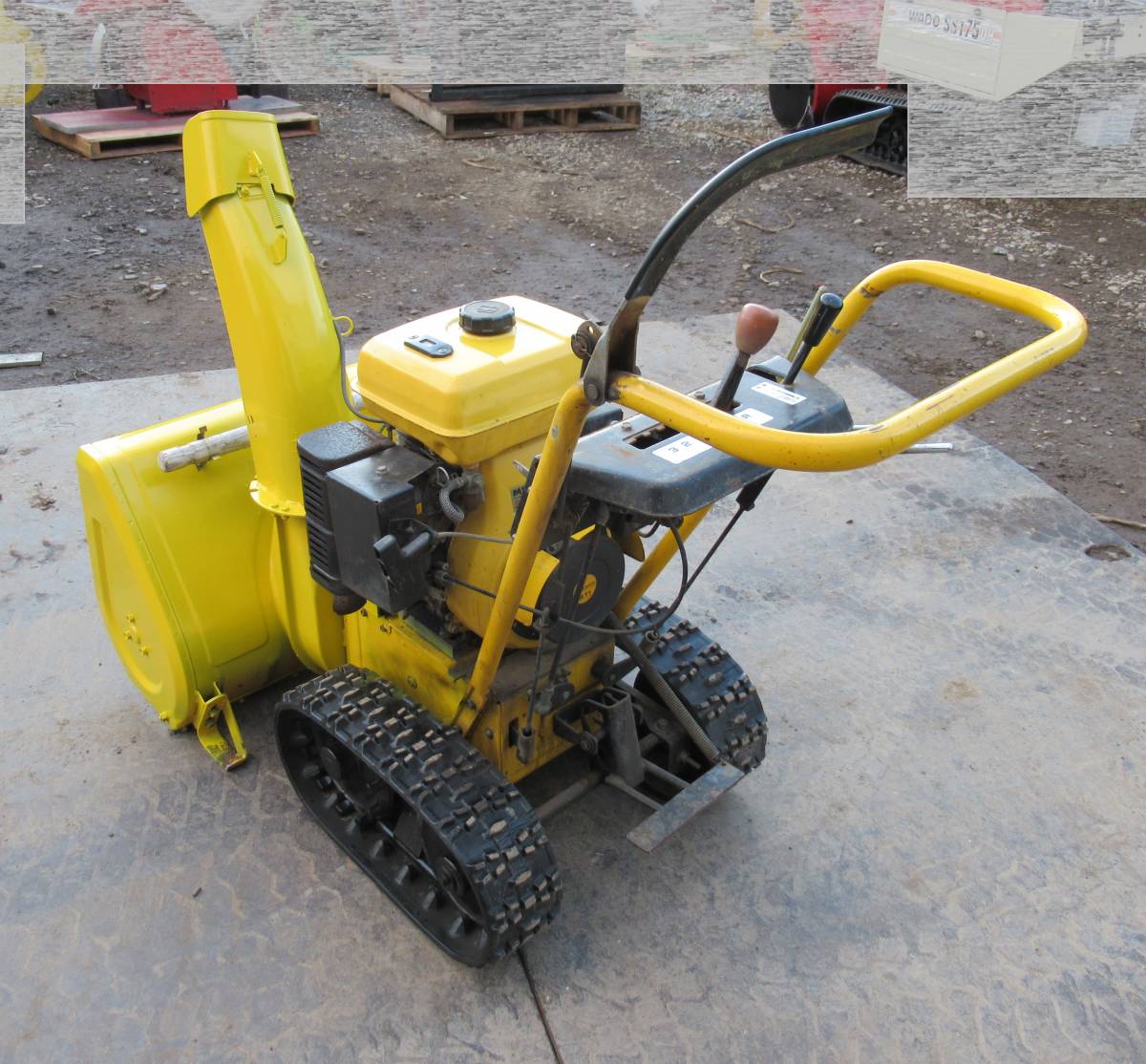 除雪機 フジイ スノーロータリー 7馬力 実動品 長野市 除雪機 Yahoo 