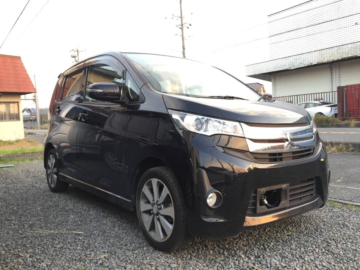 Yahoo!オークション 三菱 売り切り☆ eKカスタム4WD｜車検あり｜乗っ 