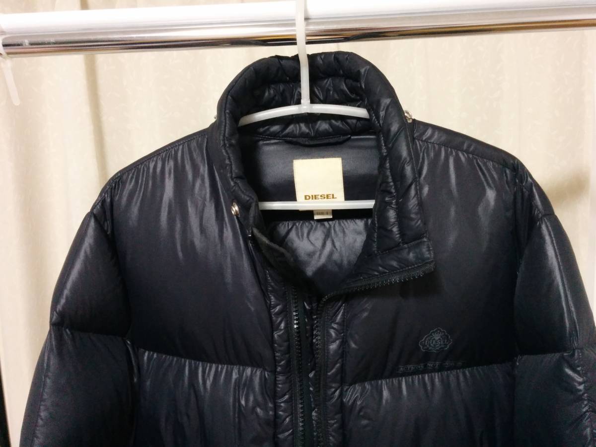 ダウンジャケット DIESEL ディーゼル ブラック (ディーゼル) 中古 