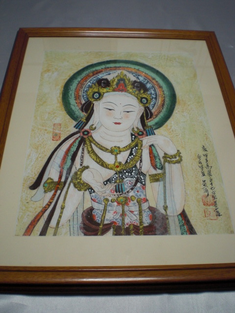 敦煌 莫高窟 57窟菩薩 黄河 絵画 【公式通販】