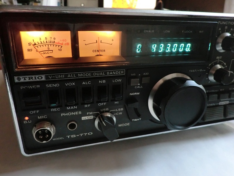 大人気，新品 トリオ TRIO TS-770 144/430MHz オールモード(固定)｜売買されたオークション情報、yahooの商品情報をアーカイブ公開 - オークファン 固定