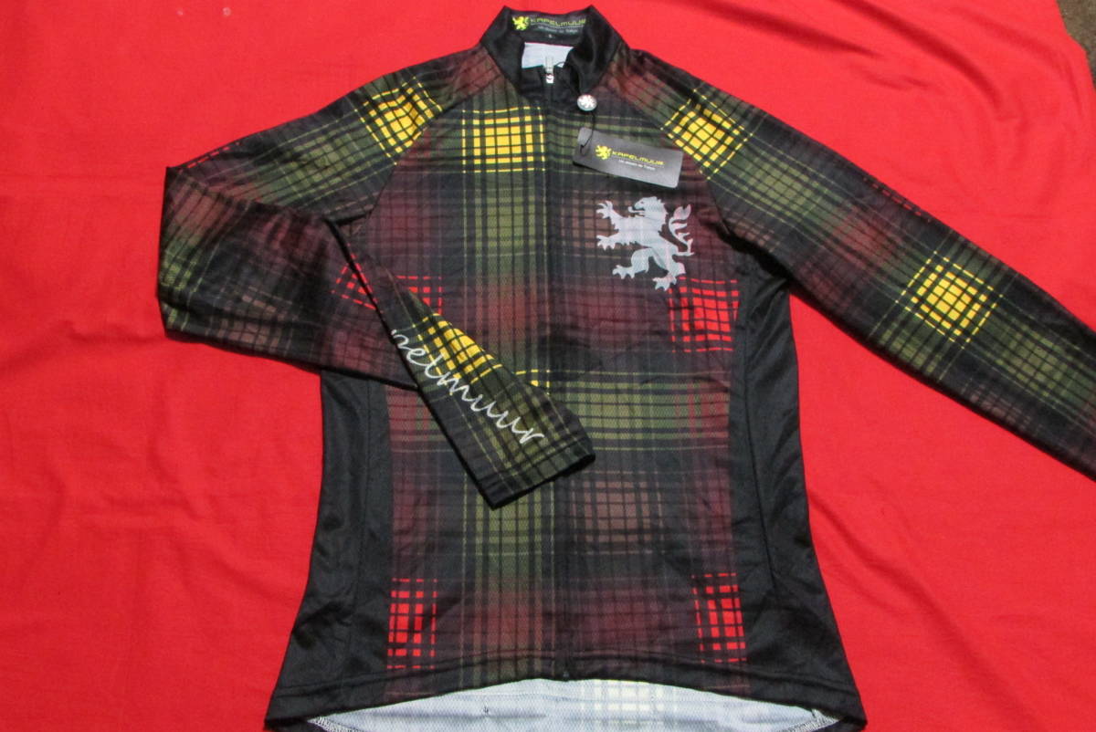 KAPELMUUR ダークグレー サイクルジャージ Asia WL秋冬用 カペル