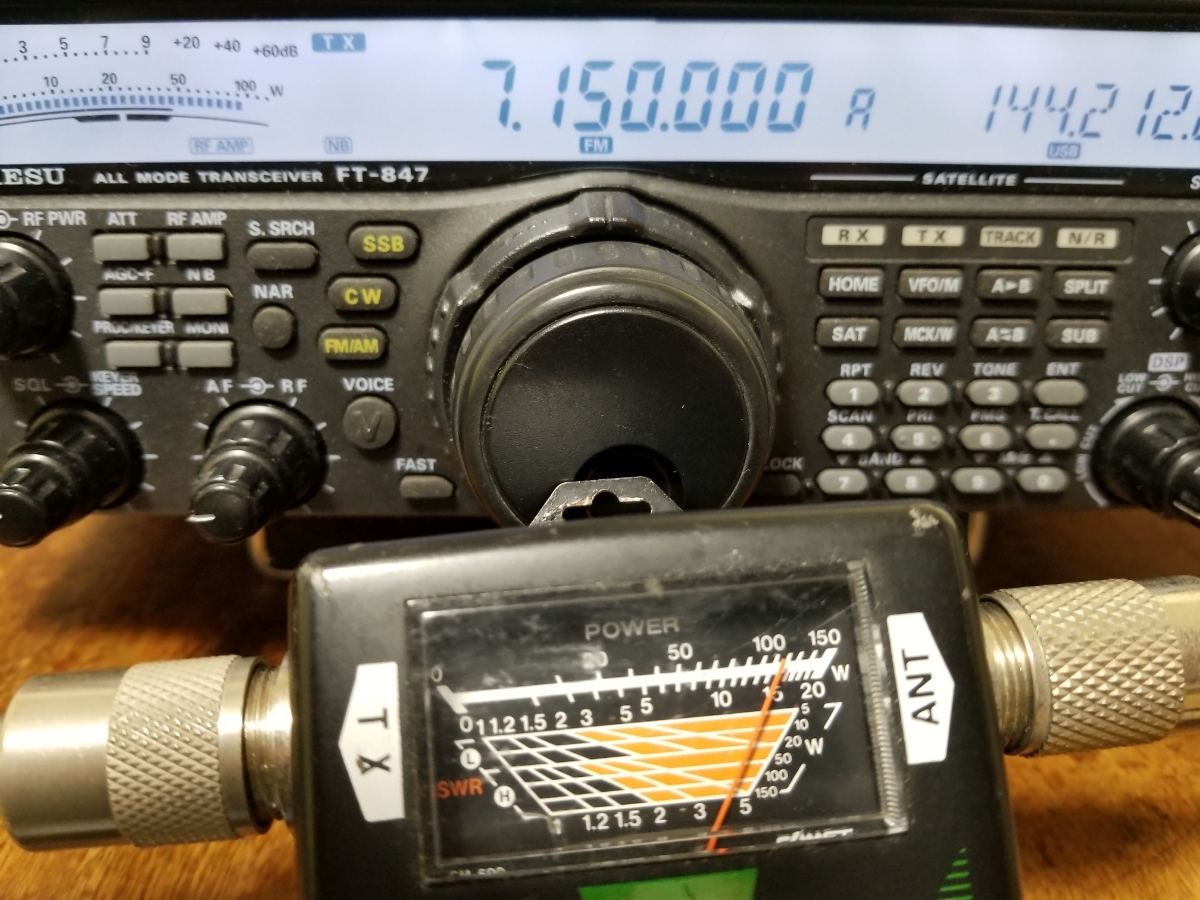 FT-847 - Yaesu YAESU RigPix Database Ham transceiver radio HF⁄50