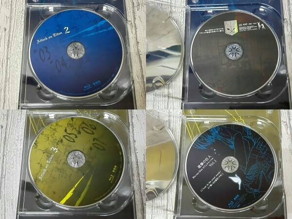 帯あり [全9巻セット]初回版進撃の巨人 1～9(Blu-ray Disc)