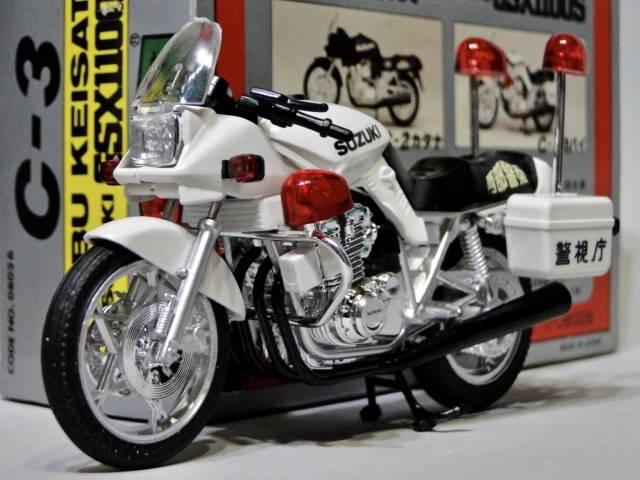 ダイヤペット SUZUKI カタナ GSX 西部警察白バイ 西部警察 GSX1100S C