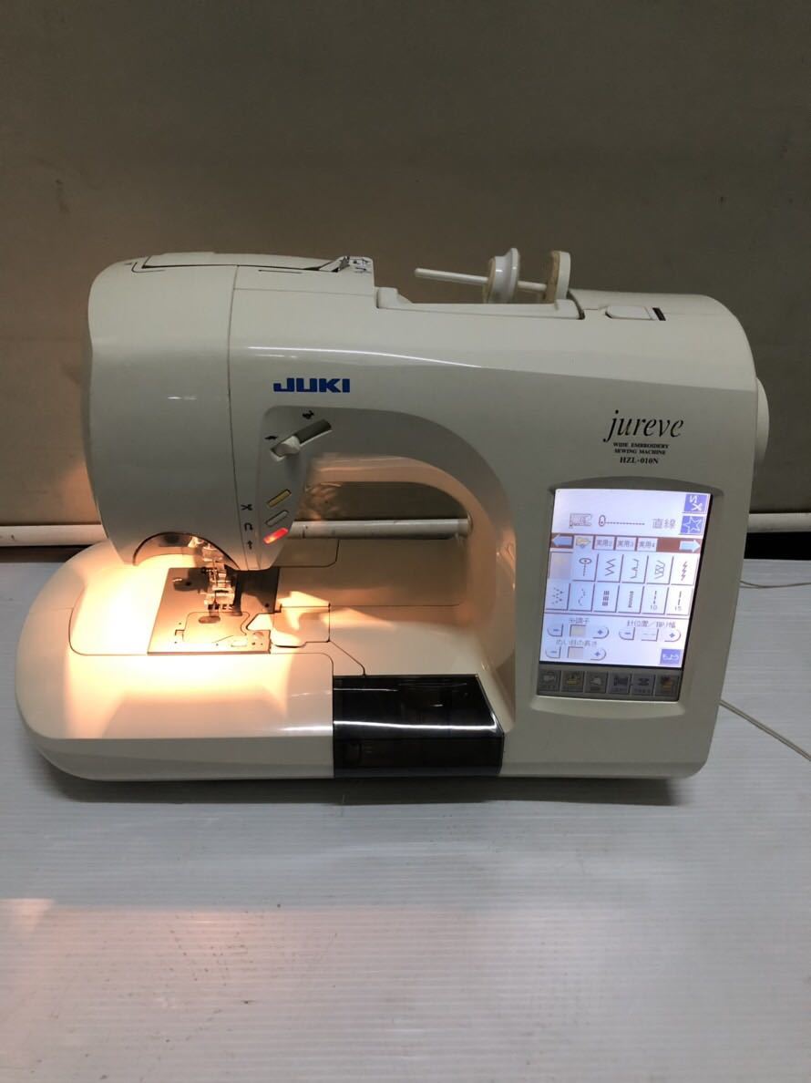 JUKI 刺しゅう機セット Jureve 010 整備済み品 ホーム ジューキ 