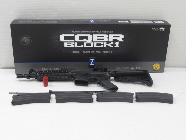 071-181227-n11603 ■中古■東京マルイ ガスブローバック CQBR BLOCK1 ブロック1 予備マガジン付