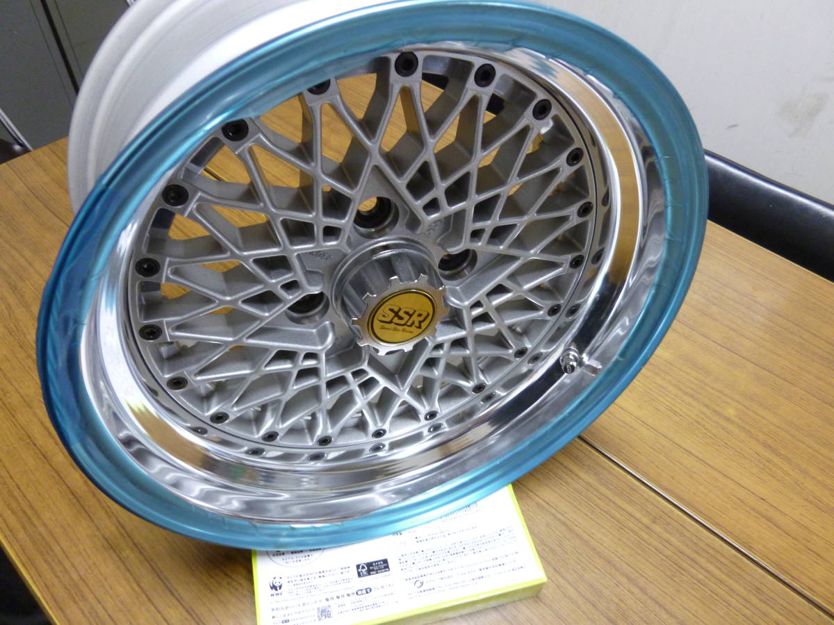 SSR フォーミュラメッシュ 15×7.5JB +4 PCD114.3新品 未使用品 1
