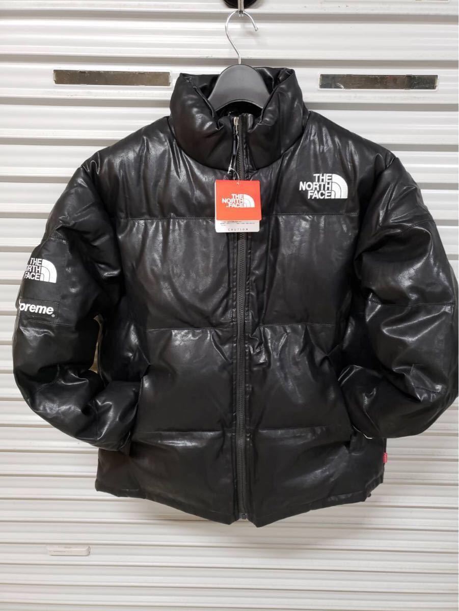  正規品 Supreme シュプリーム 17AW THE NORTH FACE レザー ヌプシ ダウン ジャケット ノースフェイス Leather Nuptse Jacket L(ジャンパー、ブルゾン)｜売買されたオークション情報、yahooの商品情報をアー 男性用