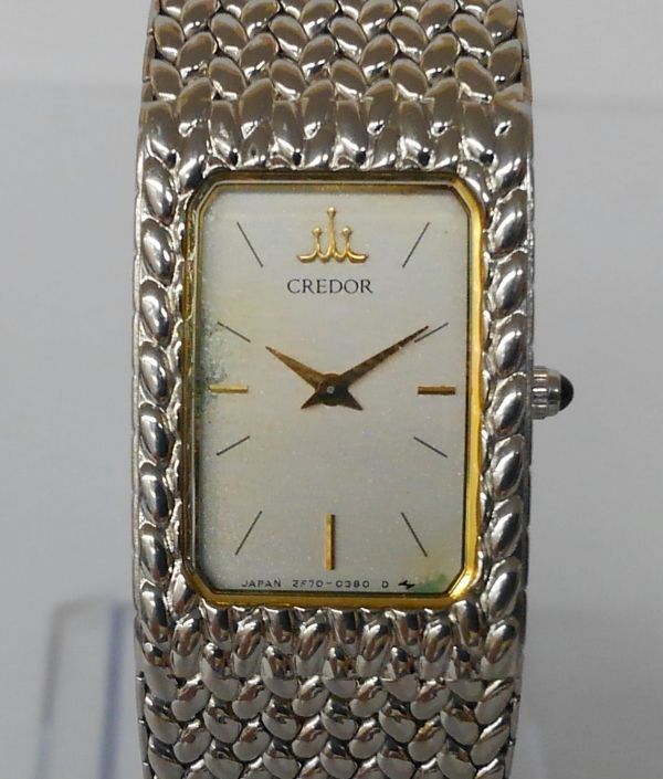 1円スタート SEIKO 1円～ セイコー 時計 クレドール アクア 4J81-0AE0