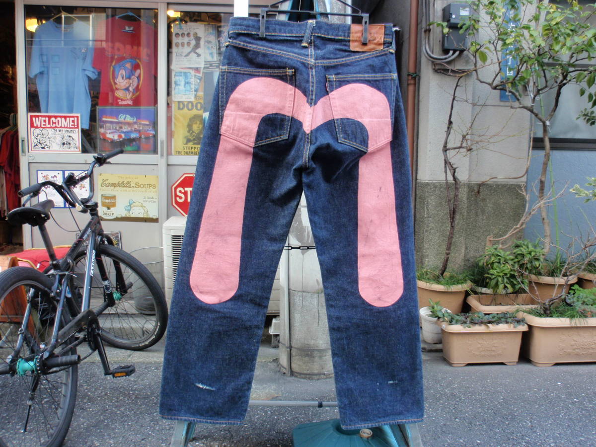 EVISU エヴィス ジーンズ ペイント デニムパンツ ・ EVISU（デニム 