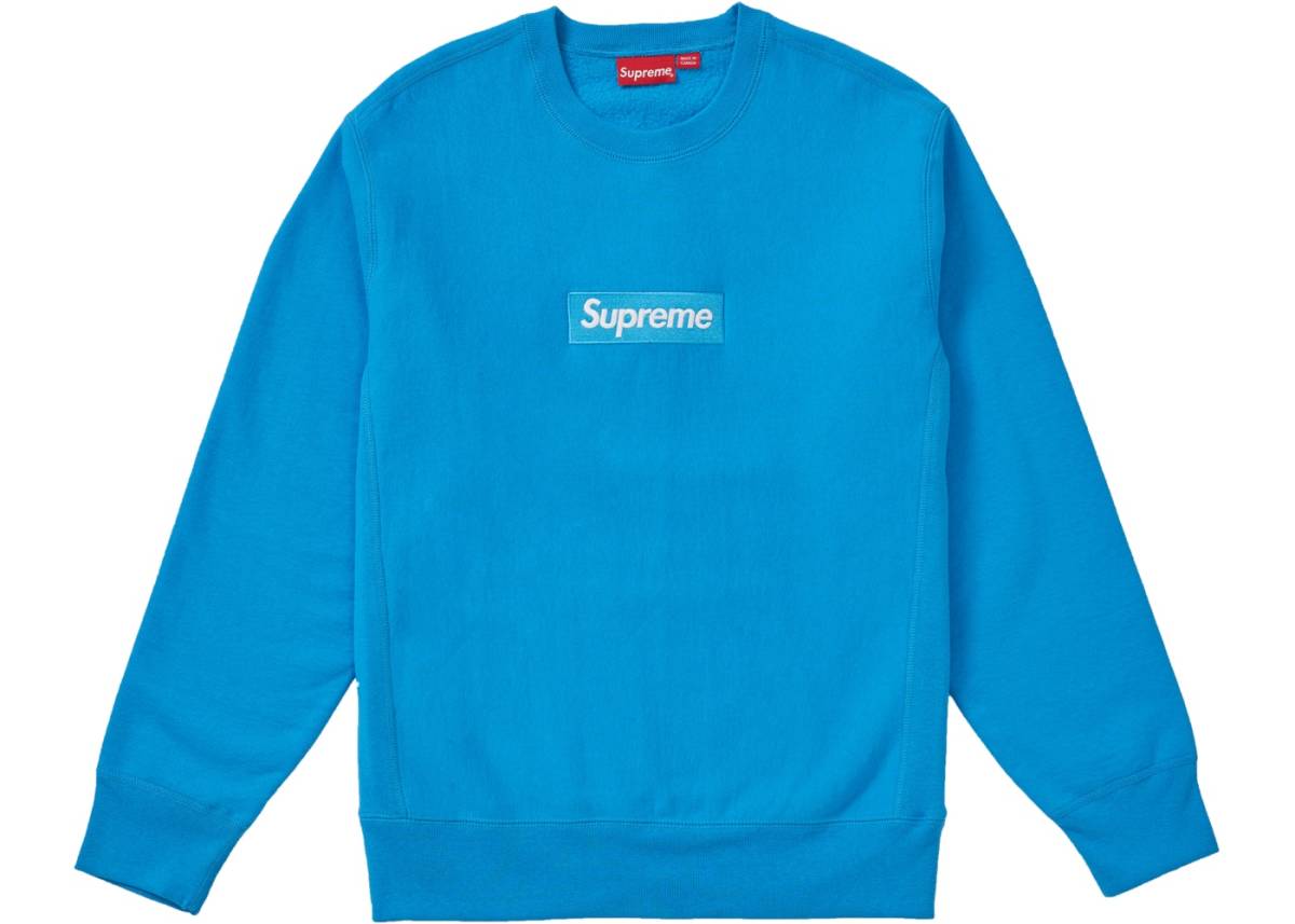 Supreme 15AW メンズ Box Logo Crewneck ボックス ロゴ クルーネック トレーナー ピンク M (201298 main image 0