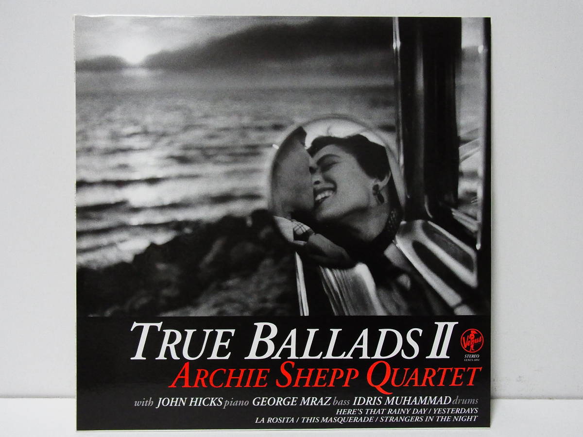VENUS RECORDS TRUE BALLADS II ARCHIE SHEPP QUARTET トゥルー・バラード II アーチー・シェップ　