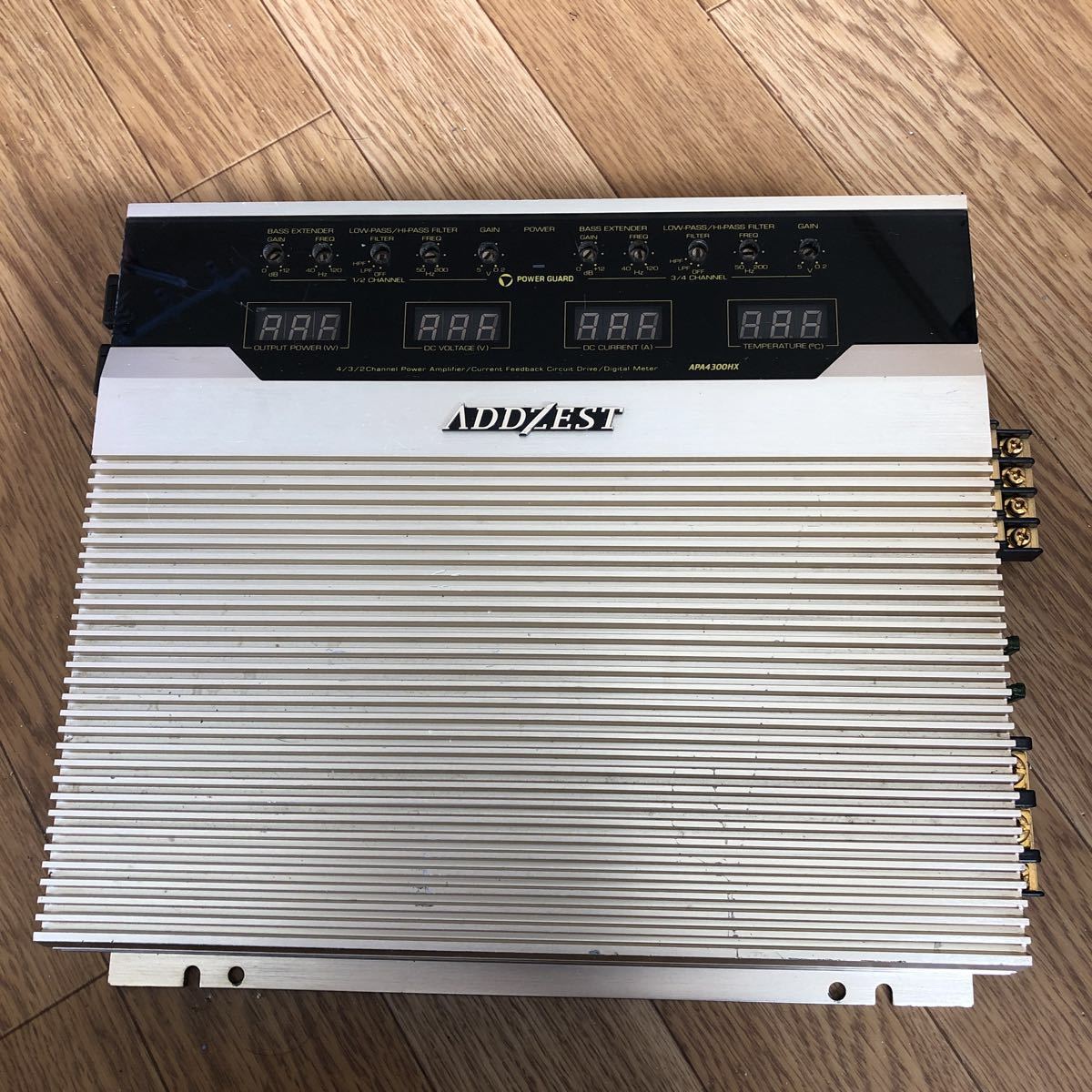 APA4300HX ADDZEST アゼスト パワーアンプ 高級パワーアンプ 公式通販 