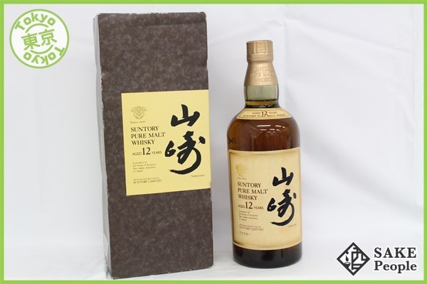 山崎　12年　ピュアモルト　750ml　※おまけ付き ◇注目! 山崎 12年 ピュアモルト 750ml 43% 箱 BA 【公式通販】