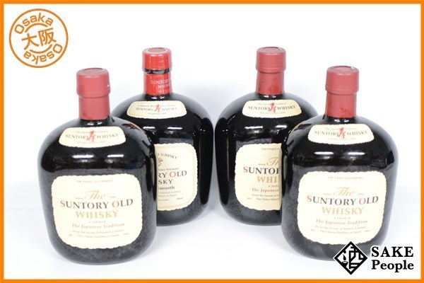 ◇注目! サントリー オールド 700ml 40% 国産ウイスキー 4本セット QB ウイスキー サントリー