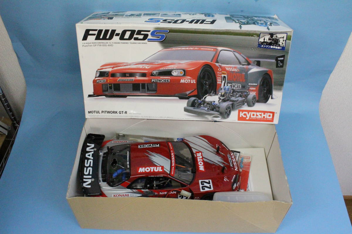 Kyosho／京商 FW-05R エンジンRCカー 1/10スケール★未組立て 京商 FW-05S 1⁄10 エンジンラジコンカーセット 公式通販 Yahoo