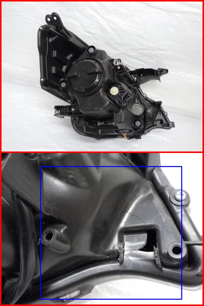 MK32S スペーシアカスタム HID左ヘッドライト左ライト 左側 ICHIKOH