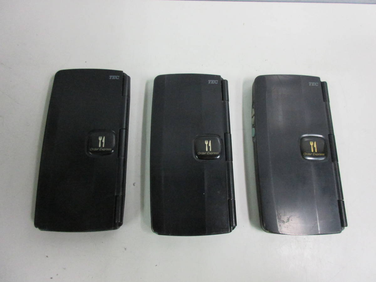 TEC ハンディターミナル HTL-100-2DB-02（BT無し）3台セット