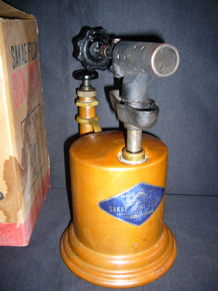 サカエ富士 ガソリン トーチランプ 新品未使用 アンティーク 4個