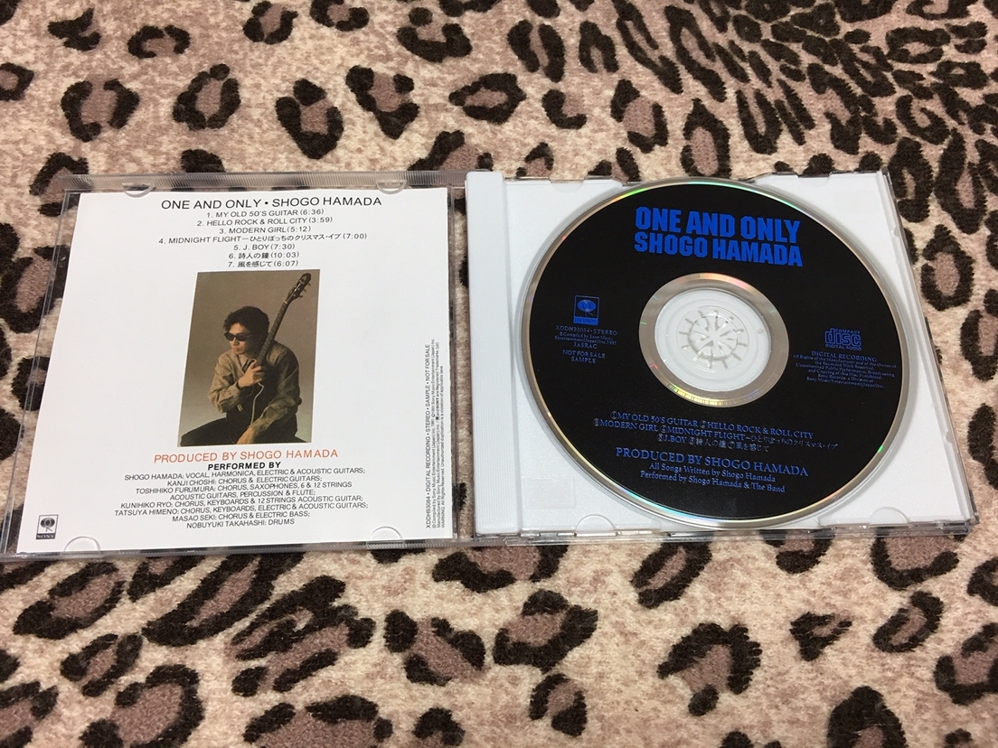 中古 【レア】 浜田省吾 ONE AND ONLY 非売品 【公式通販】