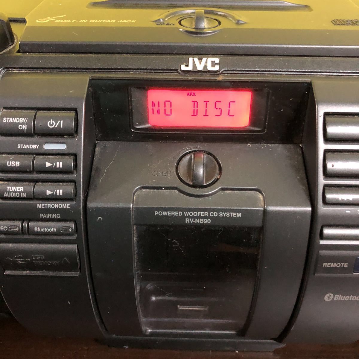 JVC RV-NB90-B パワードウーハー搭載CDシステム JVC RV-NB90-B