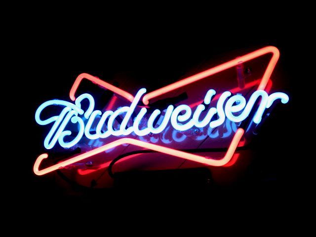 バドワイザー Budweiser ネオンサイン ネオン管 看板 当時物 RARE a of ネオン看板 アメリカン ビール 2026年最新Yahoo!オークション クラブ Neon ネオンサインの通販