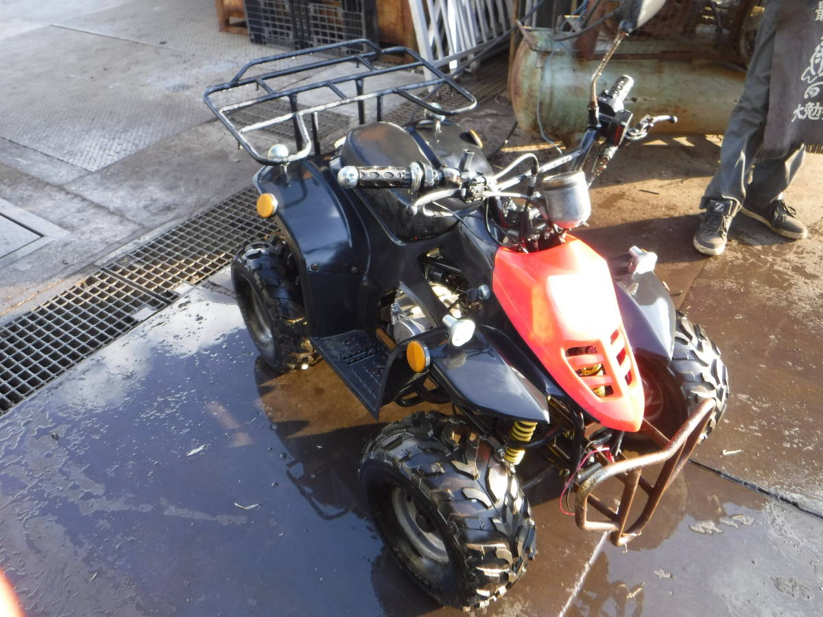 海外製4輪ﾊﾞｷﾞｰｼﾞｬﾝｸ LONCIN バギー フレーム ジャンク