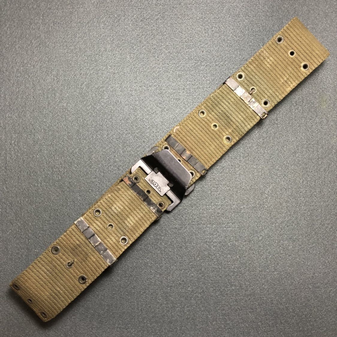 米軍 ピストルベルト ナム戦 実物 デイビス バックル ベルト 良品 ナム