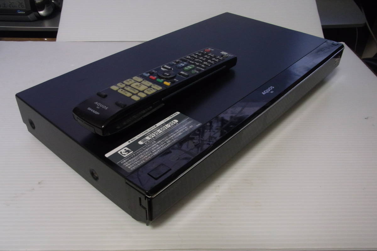 ☆SHARP AQUOS BD-T510 500G→1TB 2012年製 3チューナー内蔵 HDD交換等