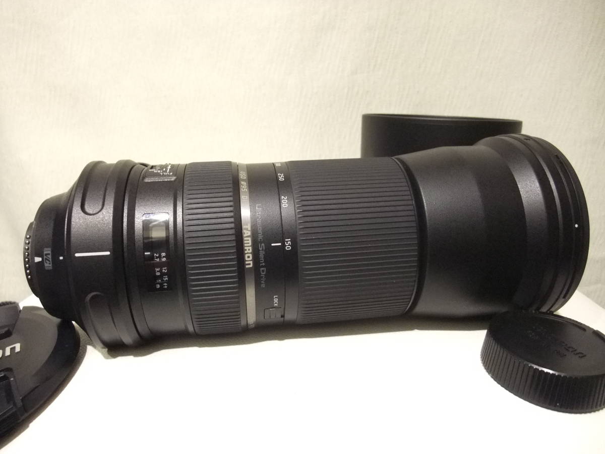 詳しくは商品説明へ 故障品Nikon FマウントタムロンSP150‐600mm TAMRON