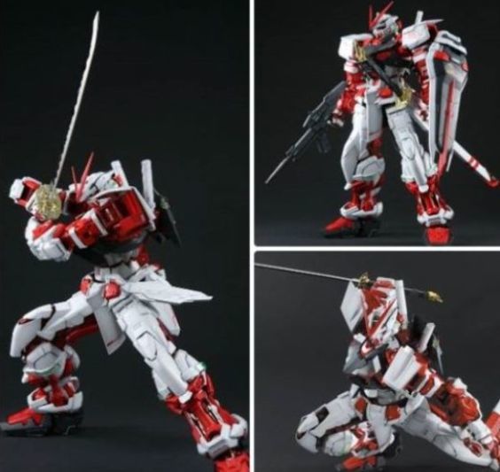 PG1/60 ガンダムアストレイ レッドフレーム　プラモデル★格安♪ 1&frasl;60 ガンダムアストレイ PG レッドフレームを素組しました ＰＧ ASTRAY』ガンダムアストレイレッドフレーム改