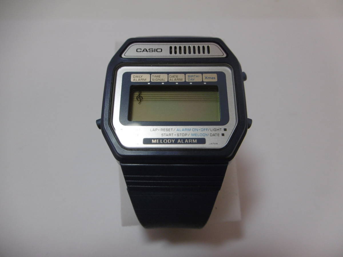 ☆CASIO☆ #27363 カシオ レトロクオーツ 82H108 デジタル メロディー 