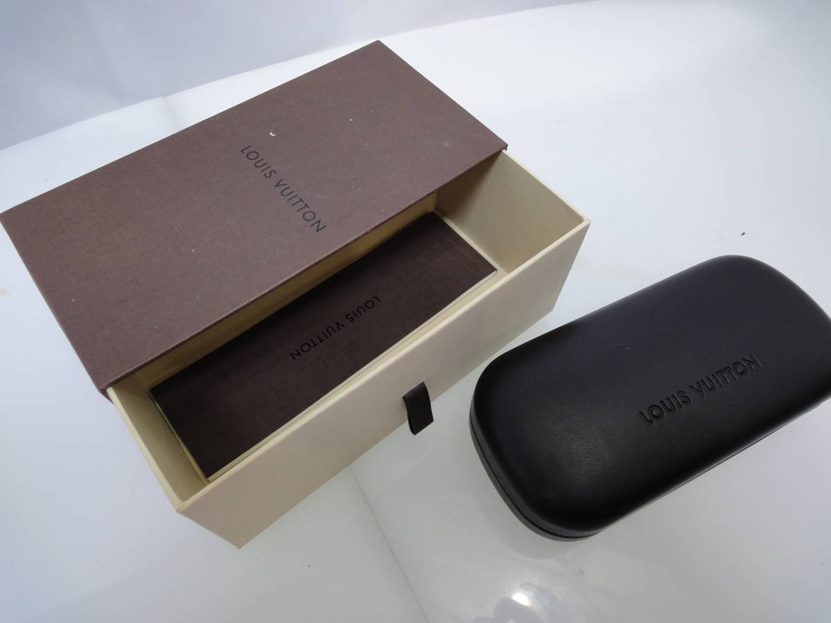 ルイヴィトン LOUIS VUITTON メガネ サングラス ケース 箱付き ケース 