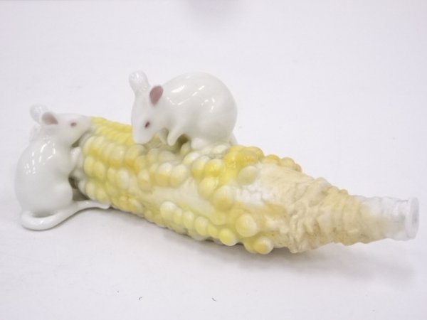 茶道具 芋頭 水指 未使用 栞 陶印 備前焼 花ノ木窯 小山岑一造 水差し