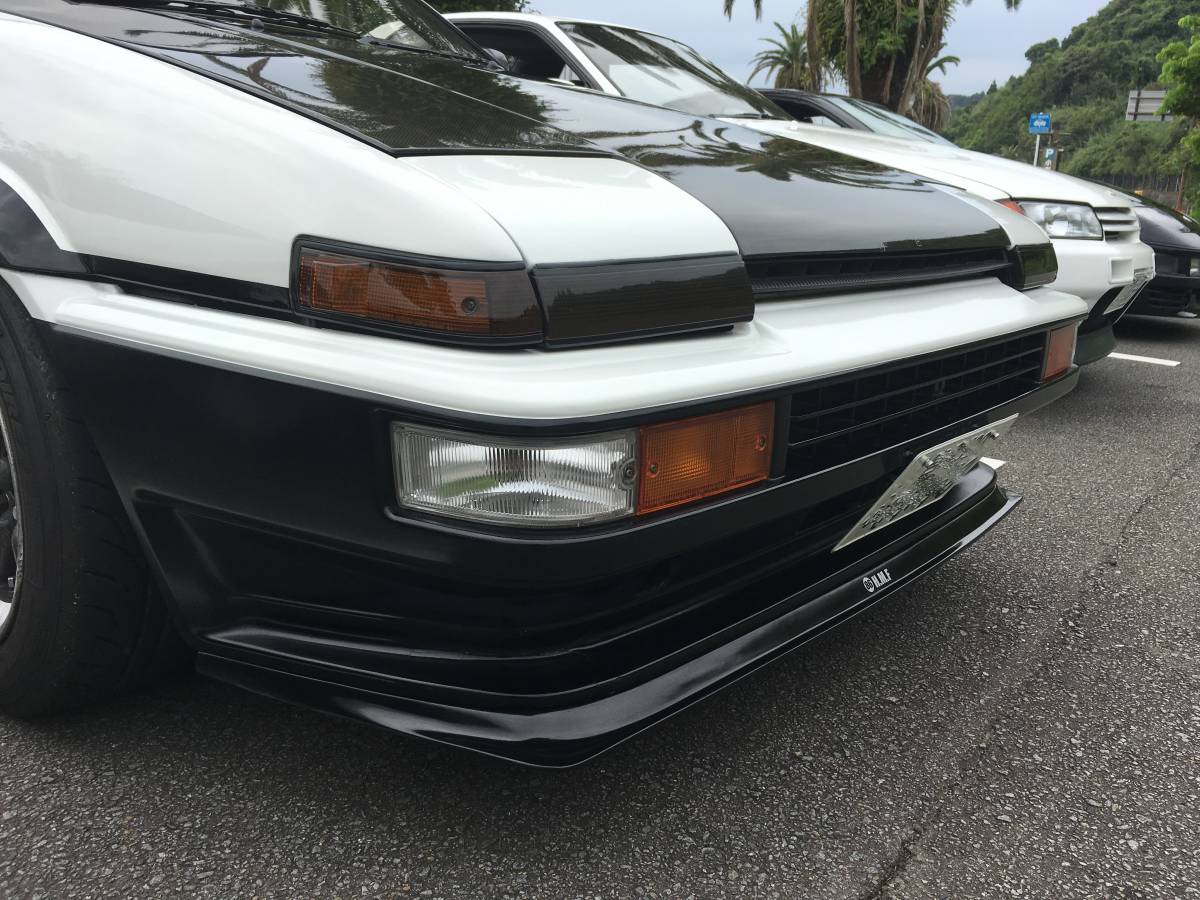 AE86 トレノ 後期 フロントリップスポイラー